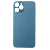 Задняя крышка для iPhone 12 Pro Max (большое отверстие) синяя