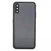 Задняя крышка для Samsung Galaxy A01/A015F (черная)
