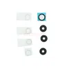 Стекло камеры для Realme 8/8 Pro (комплект 4 шт) черное