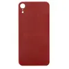 Задняя крышка для iPhone Xr (большое отверстие) красная