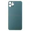 Задняя крышка для iPhone 11 Pro Max (широкий вырез камеры/логотип) темно-зеленый