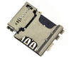Коннектор SIM+MMC Samsung i8552