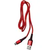 Кабель USB - micro USB DENMEN D02V красный (1м)