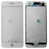 Стекло совместим с iPhone 8 Plus + OCA + рамка белый (олеофобное покрытие) orig Factory