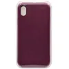 Чехол - накладка совместим с iPhone Xr "Soft Touch" вишневый 57 /с логотипом/