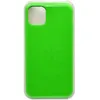 Чехол - накладка совместим с iPhone 11 Pro (5.8") "Soft Touch" зеленый 66 /с логотипом/