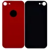 Стекло задней крышки совместим с iPhone 8 красный /увеличенный вырез камеры/
