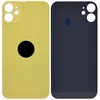 Стекло задней крышки совместим с iPhone 11 желтый /увеличенный вырез камеры/