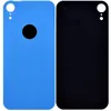 Стекло задней крышки совместим с iPhone Xr синий /увеличенный вырез камеры/