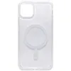 Чехол - накладка совместим с iPhone 11 Pro Max (6.5") "Magsafe" cиликон+пластик прозрачный
