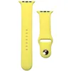 Ремешок совместим с Apple Watch (42/44/45/49 мм) силикон ML желтый