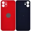 Стекло задней крышки совместим с iPhone 12 orig Factory красный /увеличенный вырез камеры/