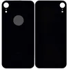 Стекло задней крышки совместим с iPhone Xr orig Factory черный /увеличенный вырез камеры/