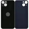 Стекло задней крышки совместим с iPhone 13 orig Factory черный /увеличенный вырез камеры/