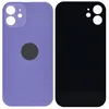 Стекло задней крышки совместим с iPhone 12 фиолетовый литое orig Factory