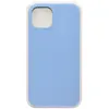 Чехол - накладка совместим с iPhone 13 (6.1") "Soft Touch" пыльно-голубой 44 /с логотипом/