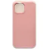 Чехол - накладка совместим с iPhone 14 (6.1") "Soft Touch" пыльно-розовый 12 /с логотипом/
