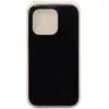 Чехол - накладка совместим с iPhone 14 Pro "Soft Touch" черный 18 /с логотипом/