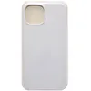 Чехол - накладка совместим с iPhone 14 (6.1") "Soft Touch" белый 10 /с логотипом/