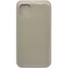 Чехол - накладка совместим с iPhone 11 (6.1") "Soft Touch" молочный 11 /с логотипом/