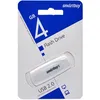4GB USB 2.0 Flash Drive SmartBuy Scout белый (SB004GB2SCW)