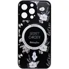 Чехол - накладка совместим с iPhone 12 Pro (6.1") "Flowers" c Magsafe силикон + пластик Вид 1