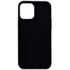 Чехол - накладка совместим с iPhone 12 mini (5.4") YOLKKI Alma силикон матовый черный (1мм)