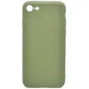 Чехол - накладка совместим с iPhone 7/8/SE 2020 YOLKKI Alma силикон матовый зеленый (1мм)