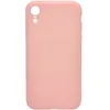 Чехол - накладка совместим с iPhone Xr YOLKKI Alma силикон матовый светло-розовый (1мм)