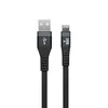Кабель USB - Lightning 8-pin YOLKKI Pro 06 черный (1м) /max 2,1A/