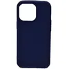 Чехол - накладка совместим с iPhone 13 Pro (6.1") YOLKKI Alma силикон матовый синий (1мм)