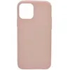 Чехол - накладка совместим с iPhone 12/12 Pro (6.1") YOLKKI Alma силикон матовый светло-розовый (1мм)