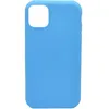 Чехол - накладка совместим с iPhone 11 (6.1") YOLKKI Alma силикон матовый голубой (1мм)