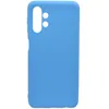 Чехол - накладка совместим с Samsung Galaxy A13 4G YOLKKI Alma cиликон матовый голубой (1мм)