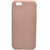 Чехол - накладка совместим с iPhone 6 Plus "Soft Touch" светло-розовый /без лого/