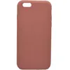 Чехол - накладка совместим с iPhone 6 Plus "Soft Touch" персиковый /без лого/