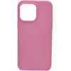 Чехол - накладка совместим с iPhone 14 Pro YOLKKI Alma силикон матовый розовый (1мм)