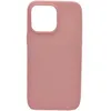 Чехол - накладка совместим с iPhone 14 Pro Max YOLKKI Alma силикон матовый светло-розовый (1мм)