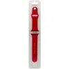 Ремешок совместим с Apple Watch (42/44/45/49 мм) силикон SM красный