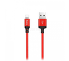 Кабель USB - Apple lightning Hoco X14 Times Speed, 100 см. (red/black)