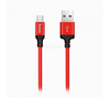 Кабель USB - Type-C Hoco X14 Times Speed (100 см) (red/black)