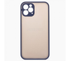 Чехол-накладка - PC041 для "Apple iPhone 12 Pro Max" (dark blue/black)