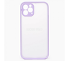 Чехол-накладка - PC041 для "Apple iPhone 12 Pro Max" (light violet/white)