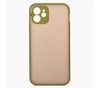 Чехол-накладка - PC041 для "Apple iPhone 12" (green/black)