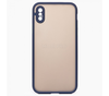 Чехол-накладка - PC041 для "Apple iPhone X/iPhone XS" (dark blue/black)