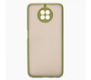 Чехол-накладка - PC041 для "Xiaomi Redmi Note 9T" (green/black)