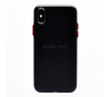 Чехол-накладка - PC052 для "Apple iPhone X/iPhone XS" (black)