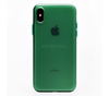 Чехол-накладка - PC052 для "Apple iPhone X/iPhone XS" (green)