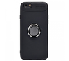 Чехол-накладка - SC131 для "Apple iPhone 6/iPhone 6S" + кольцо-держатель (black)
