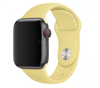 Ремешок - ApW для "Apple Watch 42/44/45 mm" Sport Band (L) (lemon cream)  (79545)